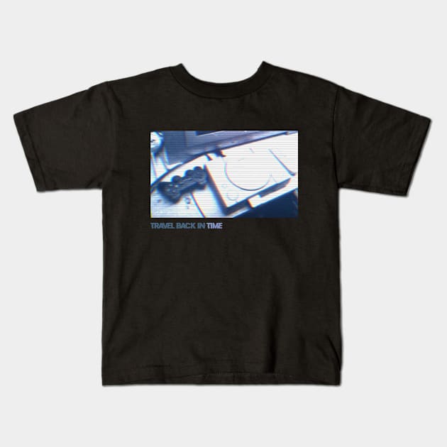 Travel back in time - PSX Kids T-Shirt by RAdesigns